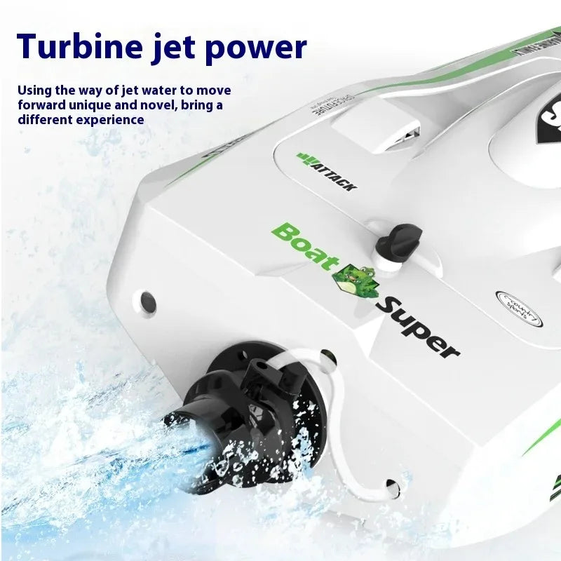 TX768 RC Speedboat — 2.4G Brushless Turbojet Remote Control — product image 2