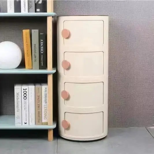 Plastic Nightstand — 5-Drawer Bedside Storage Table — product image 59