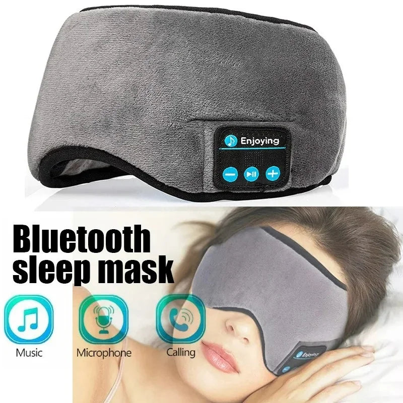 Bluetooth sleep headphone eye mask headband