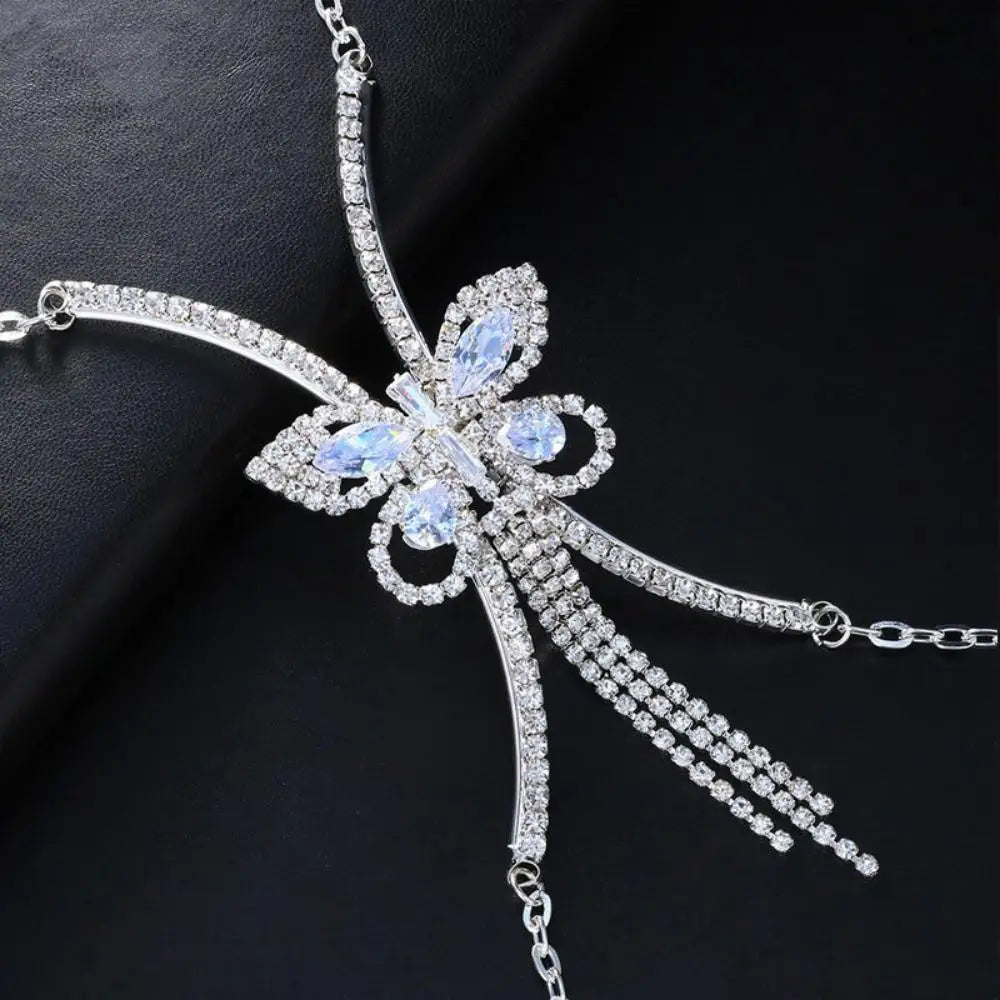 Zircon Butterfly Body Chain Harness — product image 4