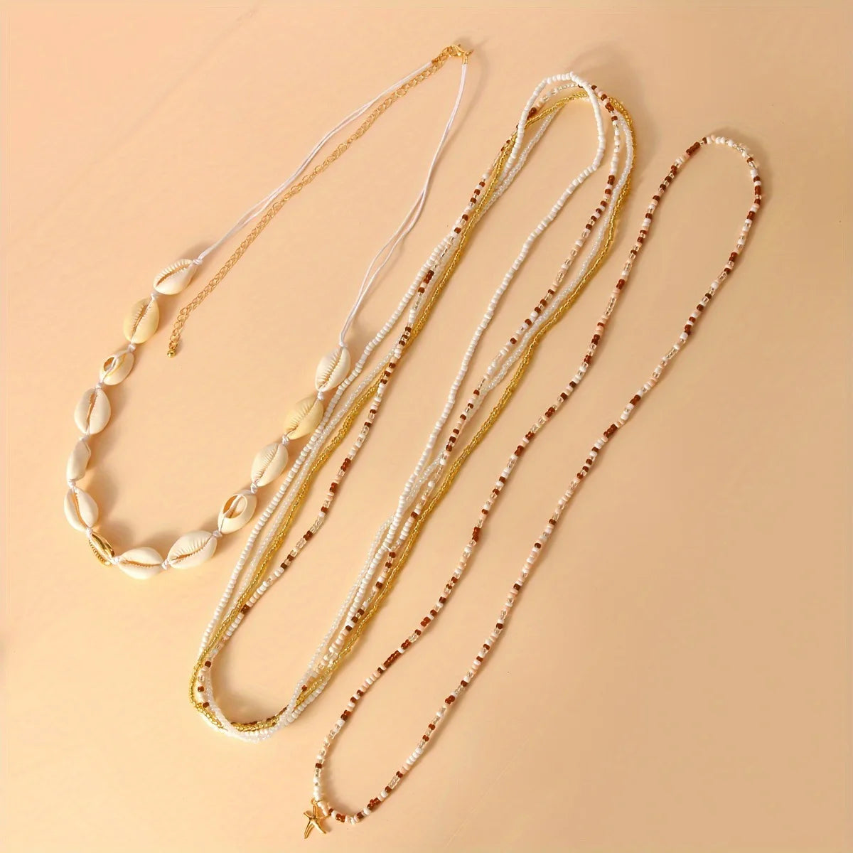 Starfish Beaded Waist Chain, 6-Pack — product image 6