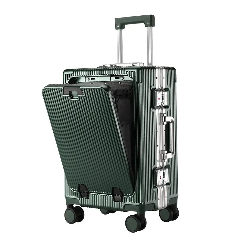 Aluminium Frame Trolley Suitcase — USB Port, 20" & 24" — product image 8