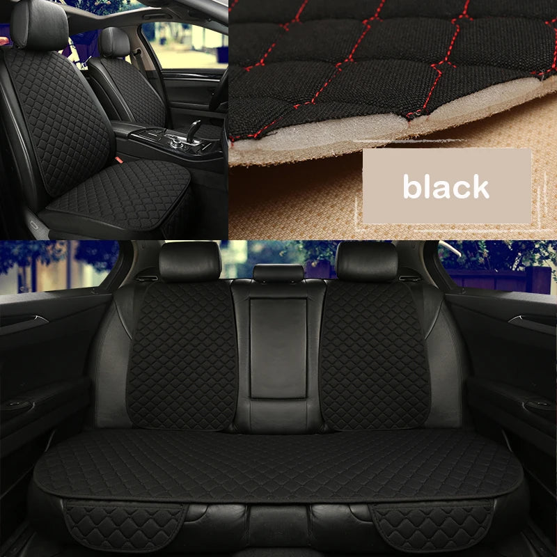 Linen Car Seat Covers — Breathable Flax, Front, Rear or Full Set — product image 28