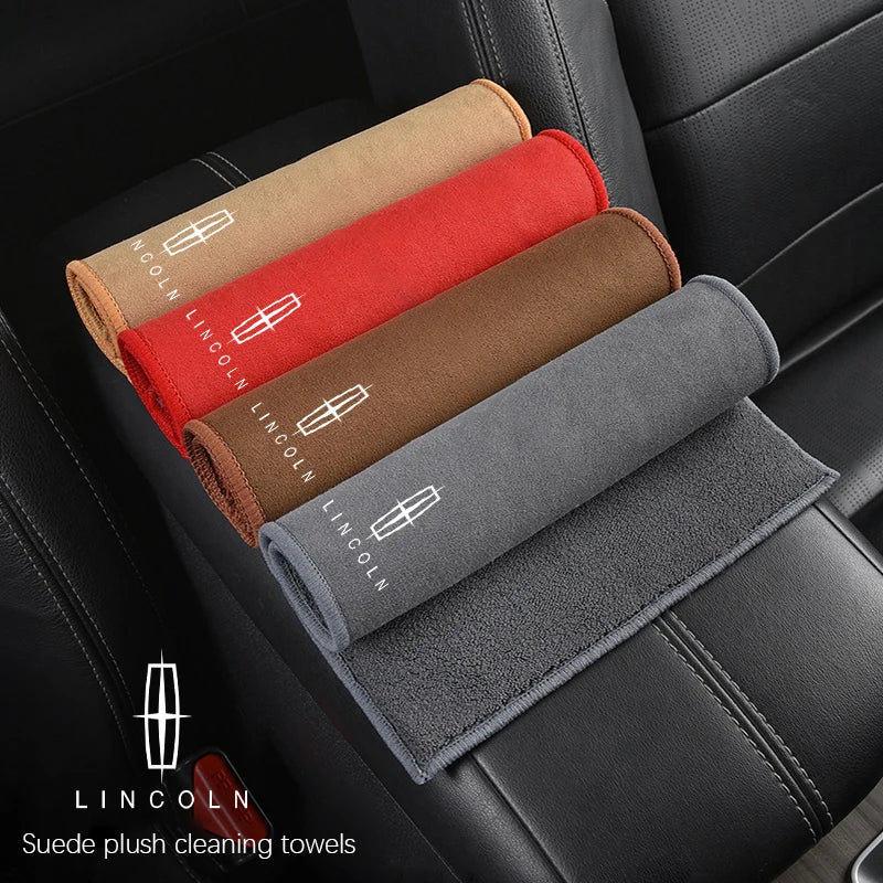 Microfibre car drying and cleaning towel