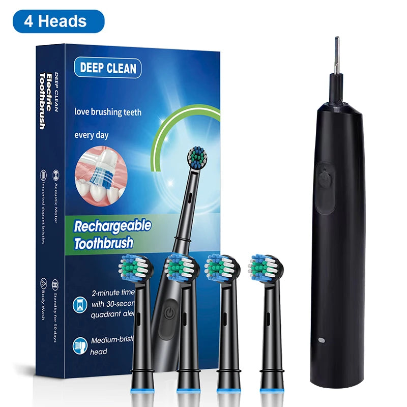 Rotating Electric Toothbrush — Rechargeable, 4 or 8 Brush Heads — product image 12