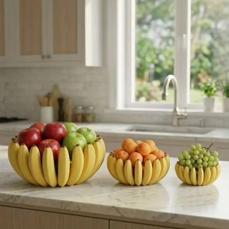 Banana-Shaped Fruit Plate — Decorative Serving Bowl — product image 2