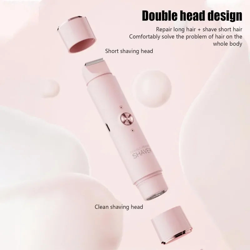 Dual-Head Electric Epilator — Rechargeable, Body & Bikini — product image 5