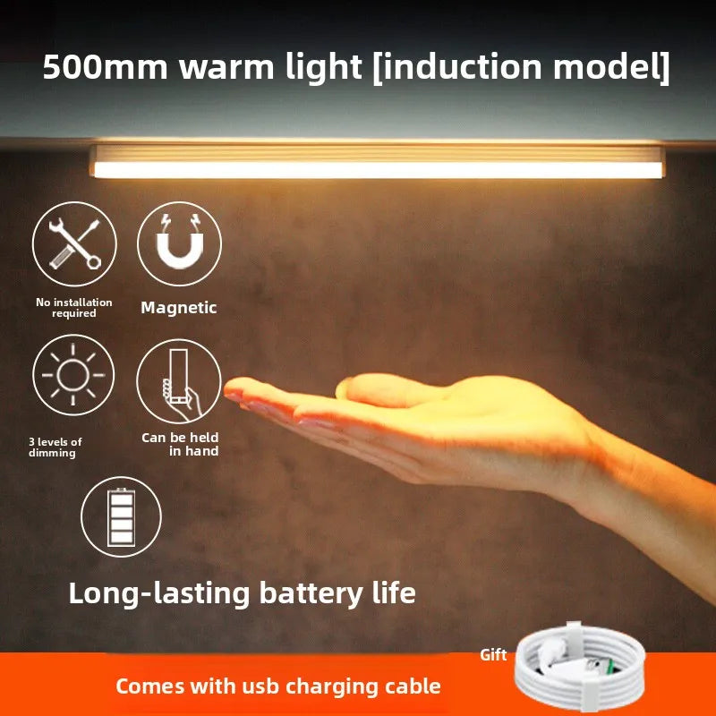 Motion Sensor LED Night Light No Drill Magnetic Stick On for Closet Wardrobe Stair Car Interior RV — product image 9