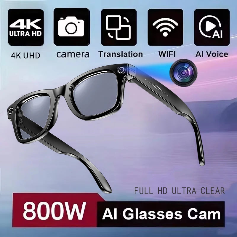 Smart AI Camera Glasses — Photo, Video, Calls & Colour-Changing Lenses — product image 10