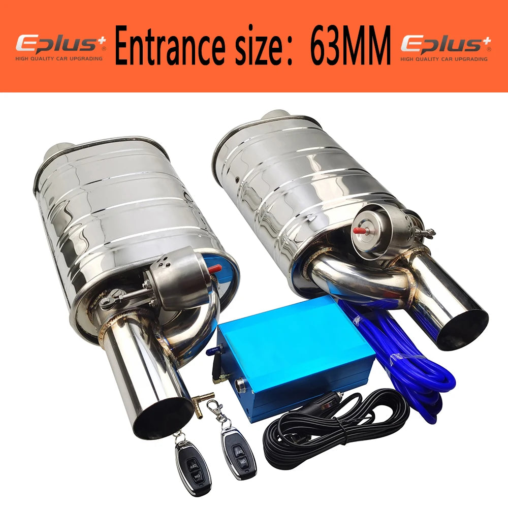 Vacuum Exhaust Cutout Valve Kit — Remote Controlled, 51–76 mm — product image 9