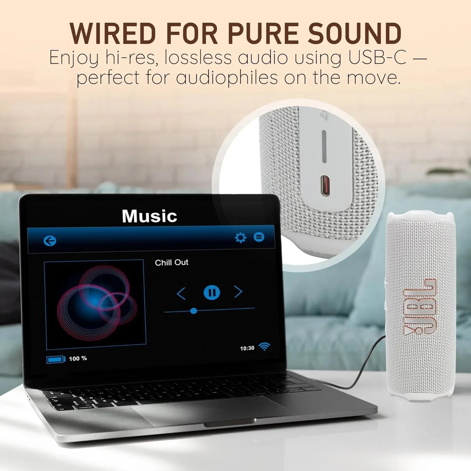 JBL Flip 7 Portable Bluetooth Speaker — IP68 Waterproof — product image 3