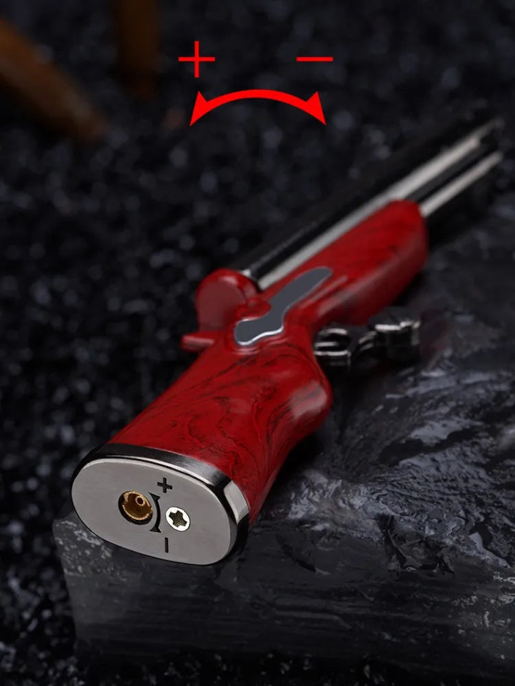 Shotgun Dual Flame Refillable Lighter — product image 3