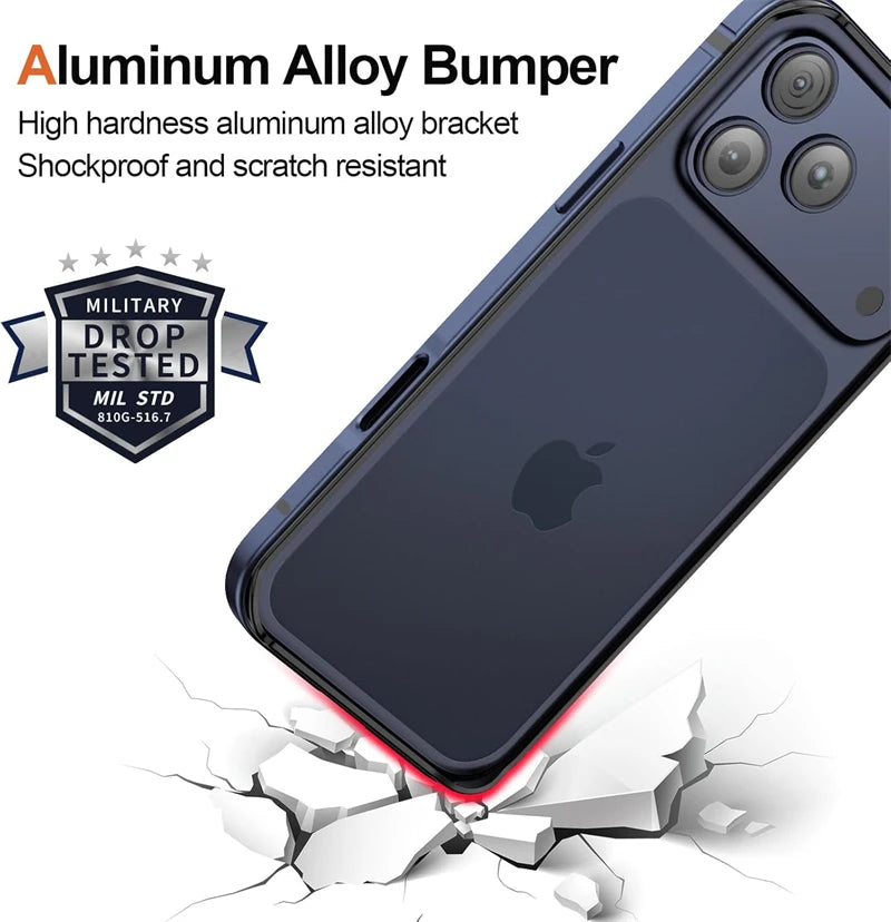 Aluminium Bumper Case — Slim Metal Frame, iPhone 11–17 — product image 4