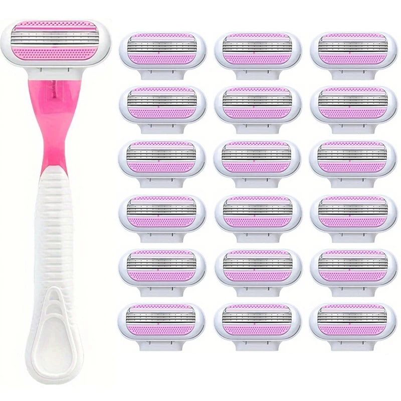 Women's Razor Blade Refills — 3-Layer Heads, 3 to 18 Pack — product image 12
