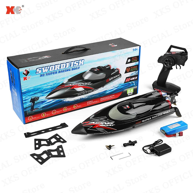 Wltoys WL916 RC Boat 60Km/H High Speed 2.4G Remote Control Brushless Motor Low Battery Alarm Electric RC — product image 6