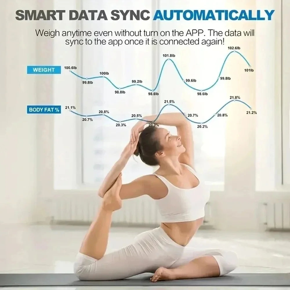 Bluetooth Smart Body Scale — USB Rechargeable, Digital — product image 4