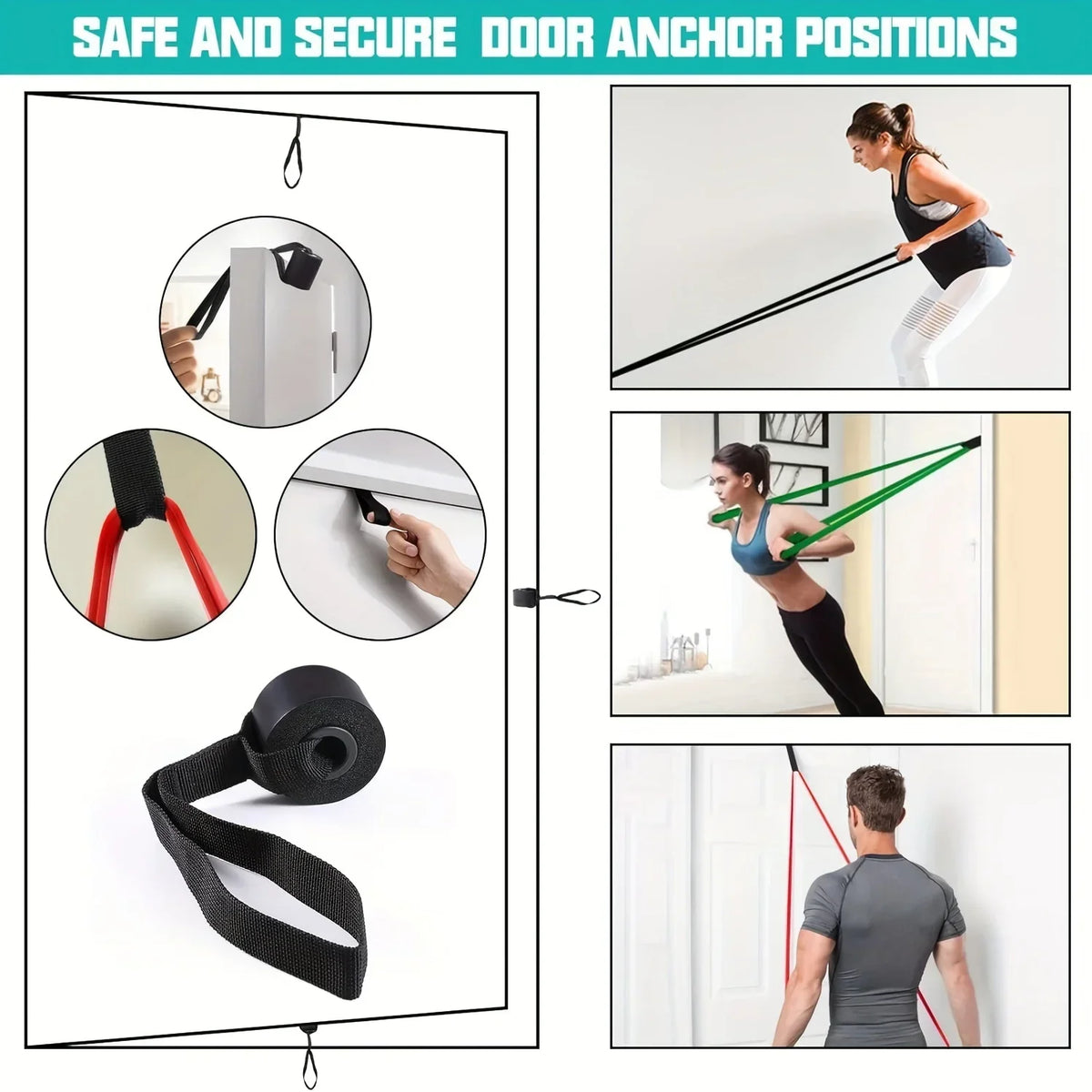 Resistance Band — Latex Pull-Up Assist, 2 lb to 125 lb — product image 2
