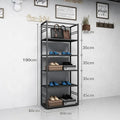 Double-Layer Clothing Display Rack — Metal, Black — product image 16