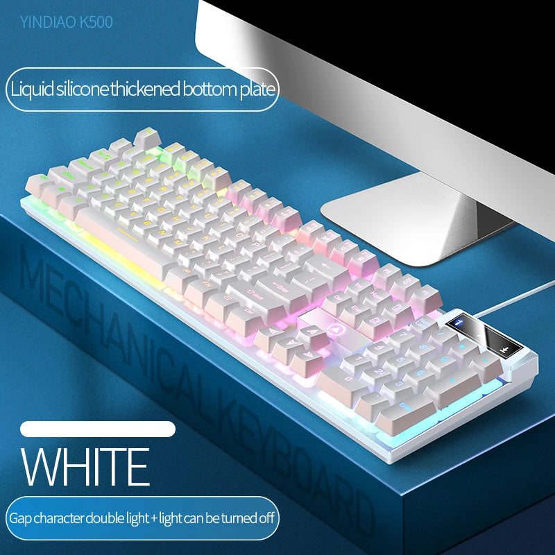 Gaming Keyboard Wired Laptop Desktops PC Computer Office Accessories Low Profile Gamer Keyboards With — product image 10