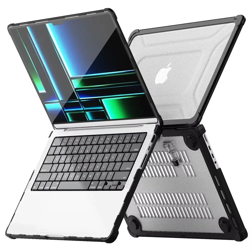 Clear hard case for MacBook Air and Pro