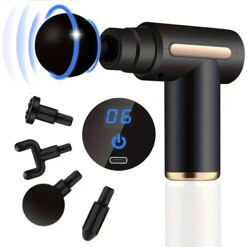 Percussion Massage Gun — Cordless, Multi-Speed, USB-C — product image 6