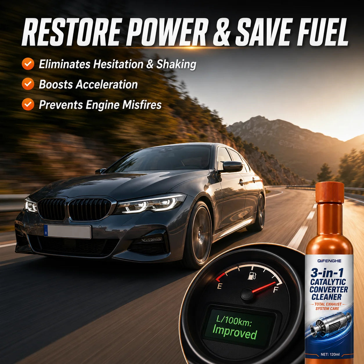 Catalytic Converter Cleaner — 120 ml Fuel Additive — product image 2
