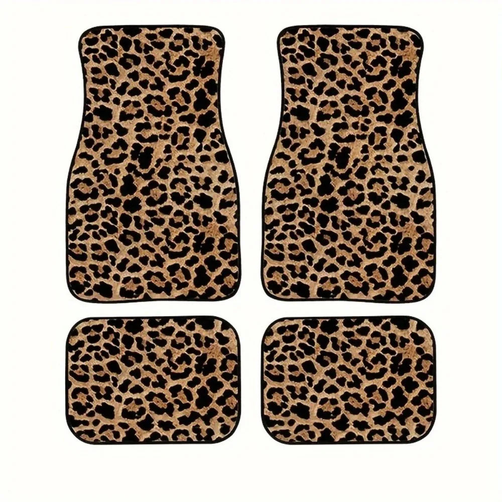 Bohemian Car Floor Mats — Anti-Slip Persian Pattern, 4 Piece — product image 7