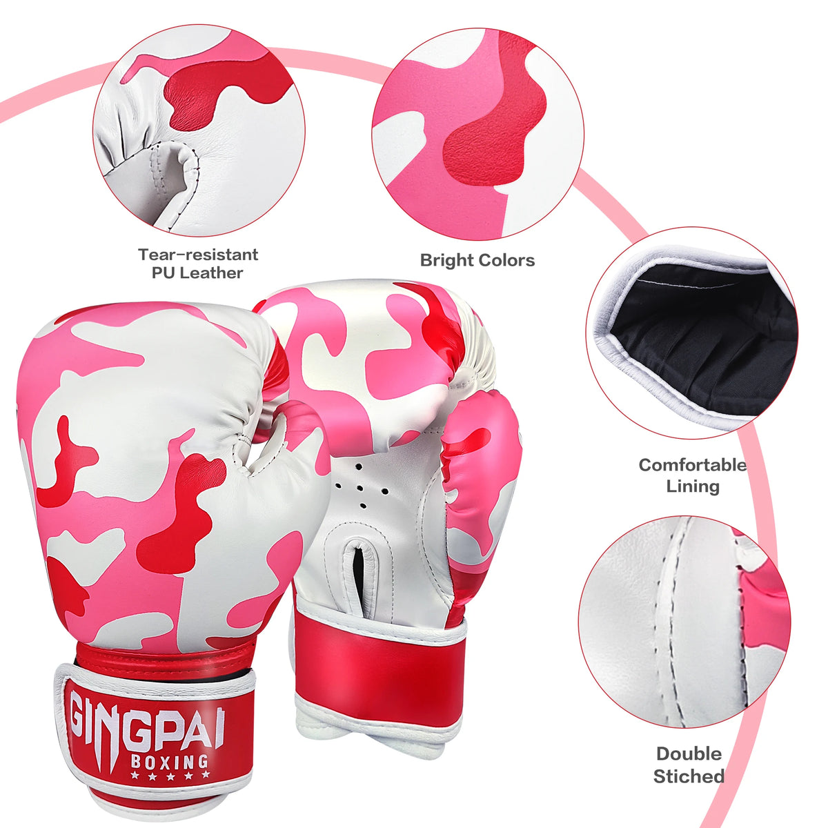 Kids Boxing Gloves 4oz — Youth Kickboxing & MMA Training Pair — product image 5