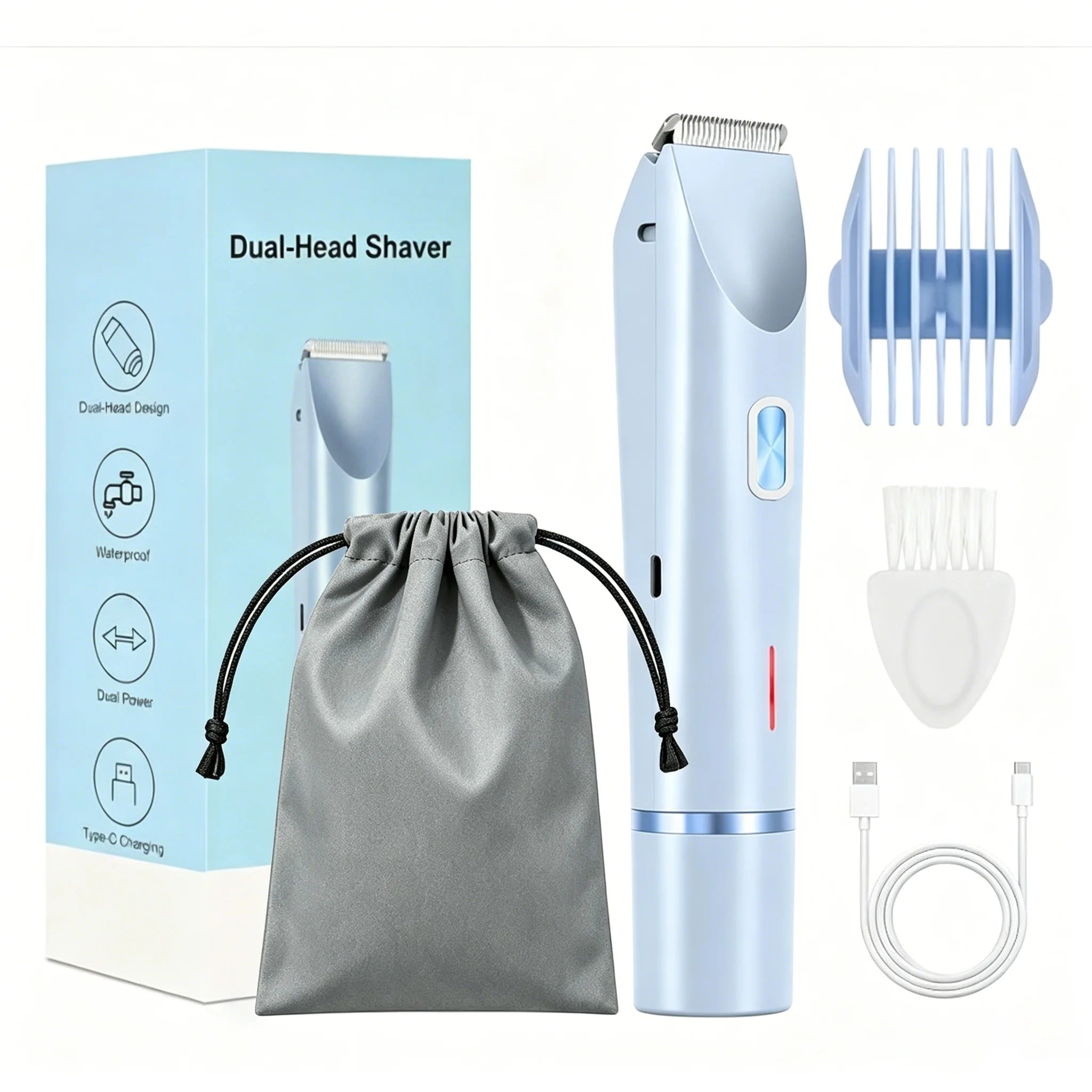 Women's Electric Shaver & Epilator — Dual Head, Body & Bikini — product image 10