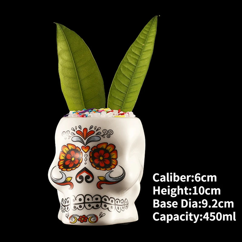 Ceramic Tiki Mug — Hawaiian Cocktail Cup, Bar Gift — product image 11