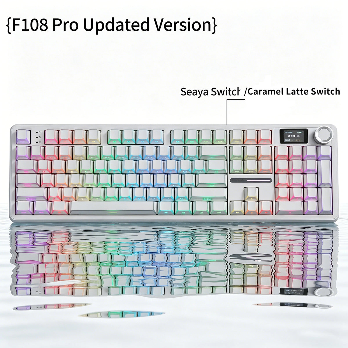 AULA F108 PRO Mechanical Keyboard — Full Size, RGB, Wireless — product image 13