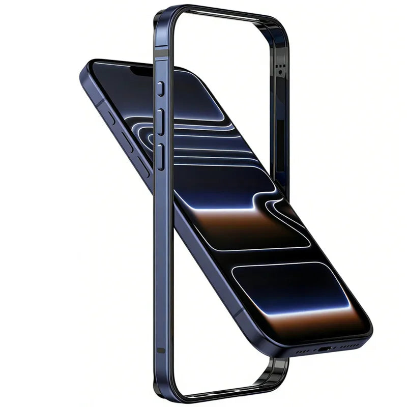 Aluminium bumper slim case for iPhone