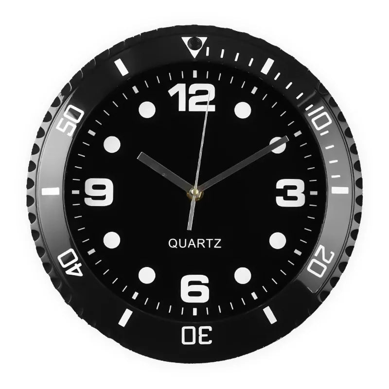 Silent Sweep Quartz Wall Clock — 30 cm Round, Modern — product image 18