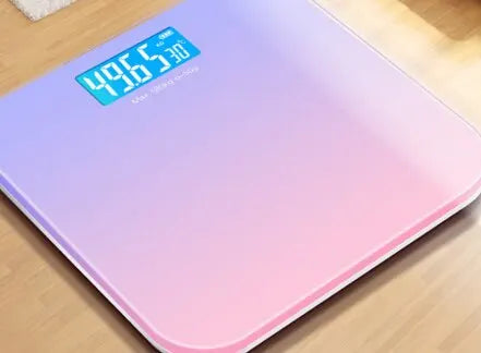 Digital Glass Bathroom Scale — LCD Display, Gradient Finish — product image 9