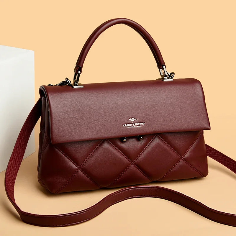 Women's Bag New Trend Korean Handbags Designer Luxury Brand Ladies Shoulder Bags Soft Leather Fashion — product image 4