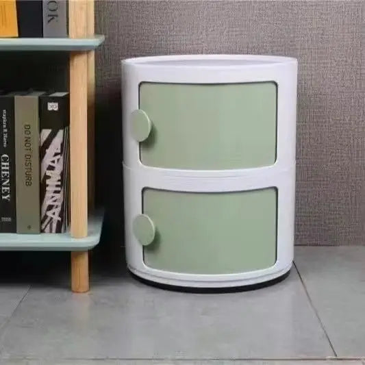 Plastic Nightstand — 5-Drawer Bedside Storage Table — product image 41