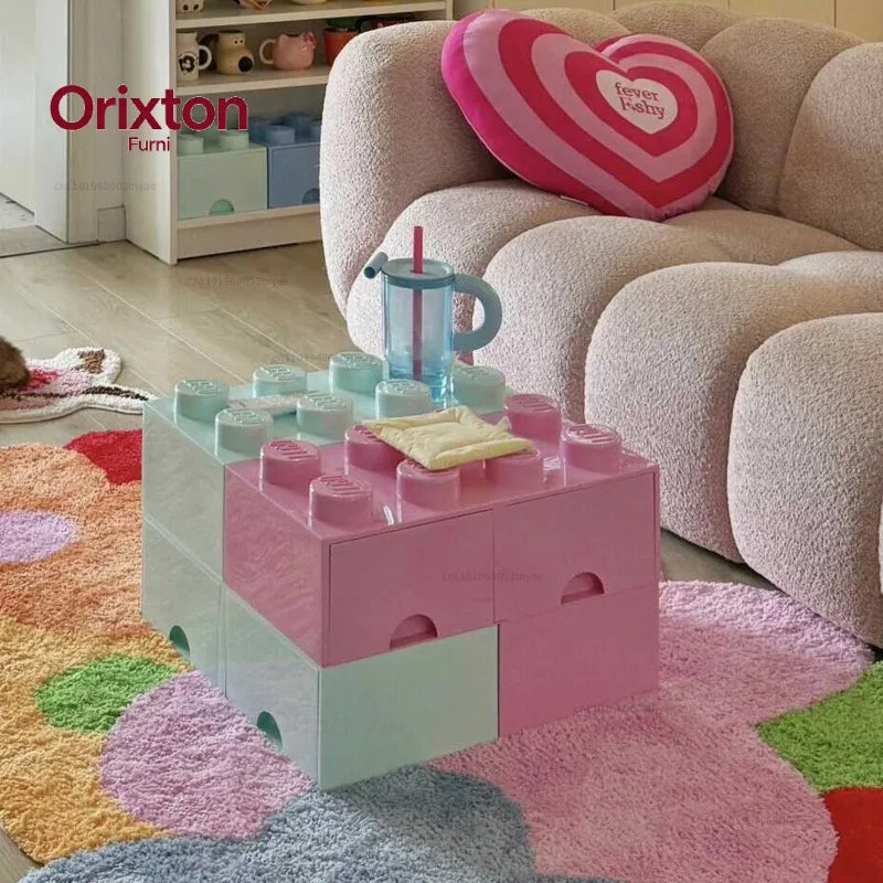 Building Block Storage Box — Side Table & Living Room Decor — product image 5