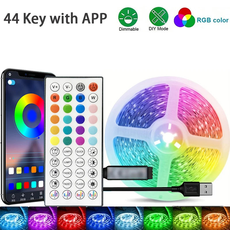 RGB LED Strip Lights — App & Music Sync with Remote, 10 m to 40 m — product image 7