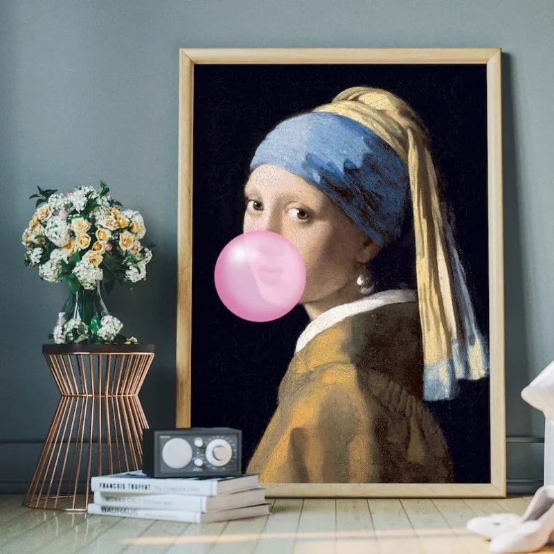 Founding Fathers Pop Art Canvas Print — Bubblegum Design — product image 3