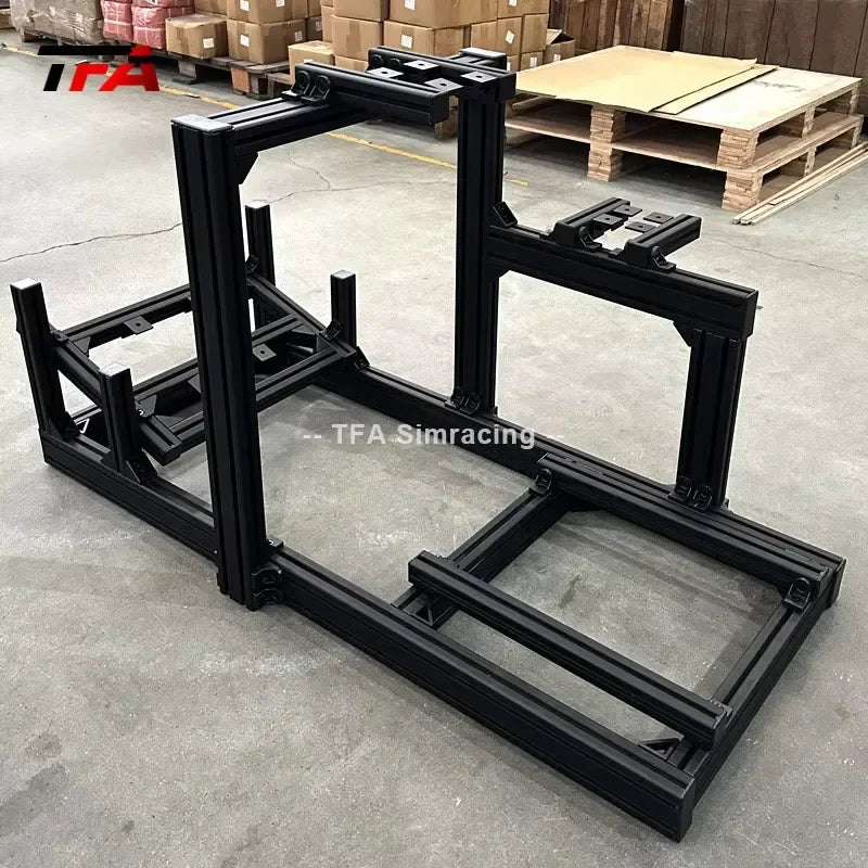 Aluminium Racing Simulator Cockpit — Wheel & Pedal Mounts — product image 3