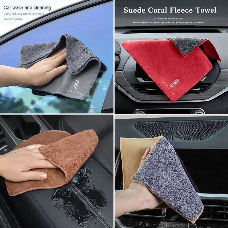 Microfibre Car Drying Towel — High Absorbency, 4 Colours — product image 5