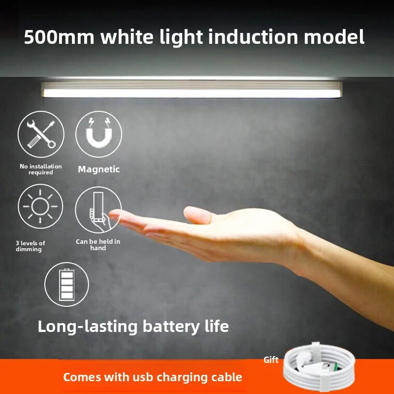 Motion Sensor LED Night Light No Drill Magnetic Stick On for Closet Wardrobe Stair Car Interior RV — product image 13