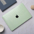 Leather MacBook hard shell case
