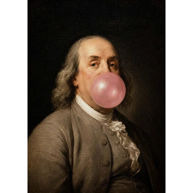 Founding Fathers Pop Art Canvas Print — Bubblegum Design — product image 9