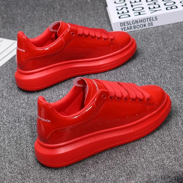 Men's Lacquered Casual Shoes
