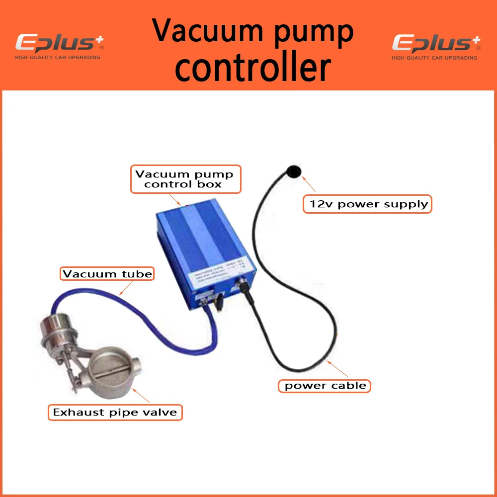 Vacuum Exhaust Cutout Valve Kit — Remote Controlled, 51–76 mm — product image 6