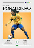 Football Star Canvas Wall Print — Living Room Decor — product image 7