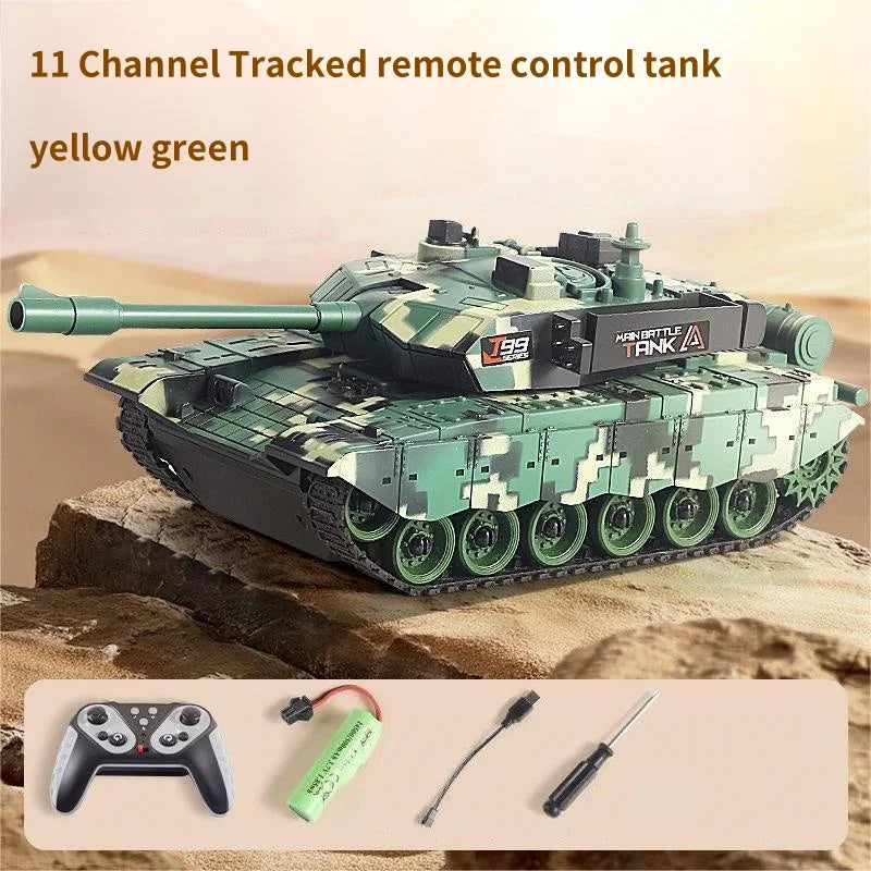 2.4GHz RC Battle Tank — Military Model with Sound & Light — product image 15