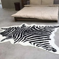 VIKAMA Faux Animal Print Rug, Soft Bedside Rug For Bedroom & Living Room, Machine Washable Non-Slip Home — product image 8