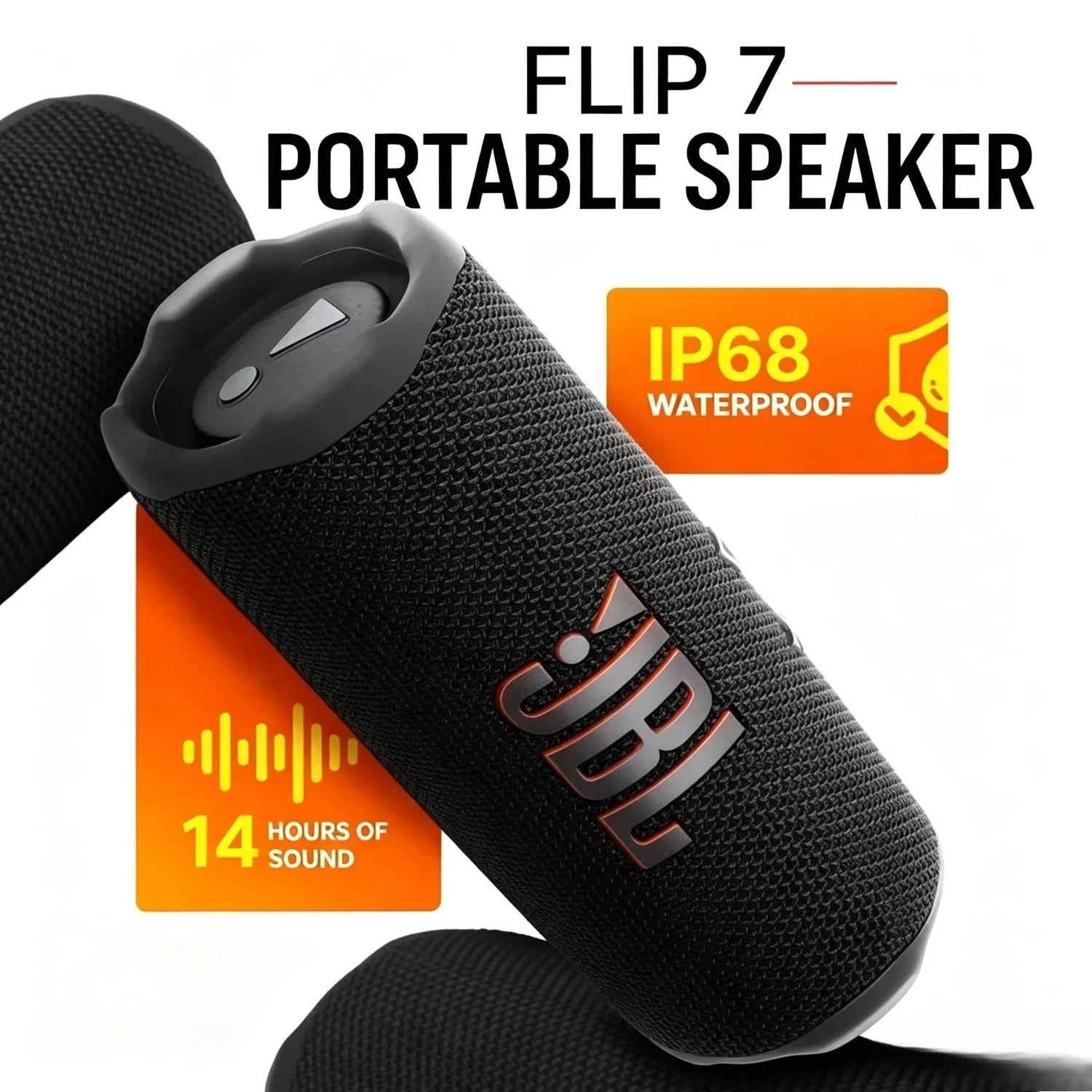 Waterproof portable Bluetooth speaker
